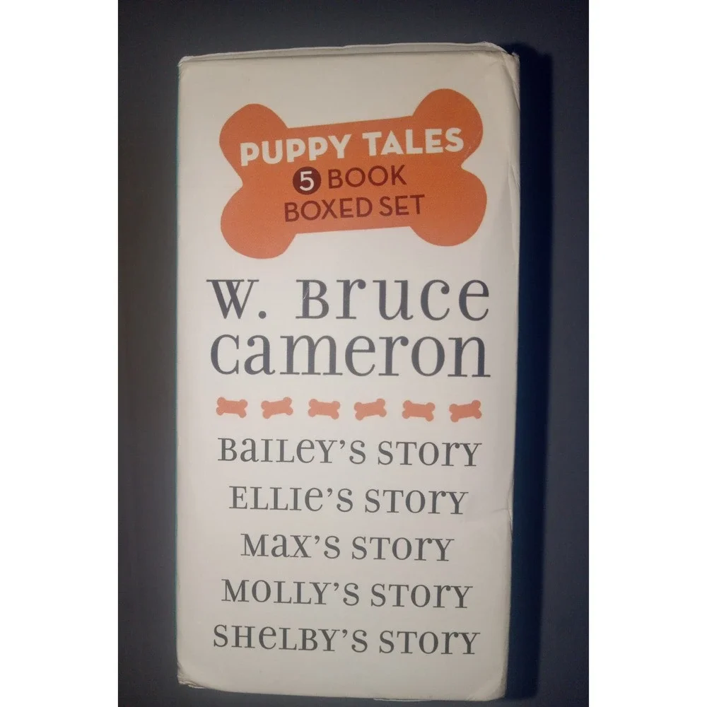 Puppy Tales W Bruce Cameron 5 Book Box Set‎ Ellie Bailey Shelby Molly Max Story